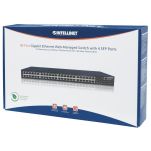 Switch zarządzalny Intellinet 48x 10/100/1000 Mbps + 4x SFP - 5
