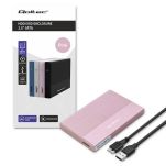 Obudowa/kieszeń Qoltec na dysk SSD HDD 2.5