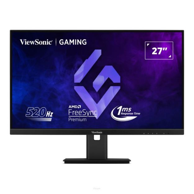 Monitor ViewSonic 27” XG2737 Gaming Monitor IPS FHD 520Hz 2xHDMI DP HUB głośniki