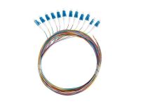 Pigtail światłowodowy Lanberg SM LC/UPC SEMI TIGHT 9/125 G657A1 12X2M Multikolor - 3