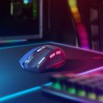 Mysz bezprzewodowa Defender KNIGHT GM-885 optyczna 3200dpi czarna RGB AKUMULATOR 7 przycisków Gaming bezklikowa silent - 4