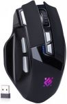 Mysz bezprzewodowa Defender KNIGHT GM-885 optyczna 3200dpi czarna RGB AKUMULATOR 7 przycisków Gaming bezklikowa silent - 6