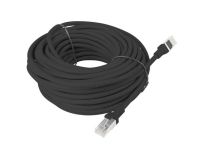 Patchcord Lanberg UTP kat.5e 15m czarny - 2