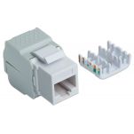 Moduł Keystone Intellinet Cat.6, UTP Twist-On samozaciskowy, biały - 2